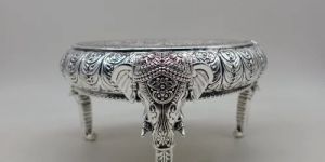 Silver Carved Dining Table