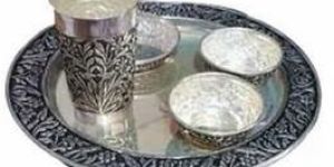 Silver Plate Set