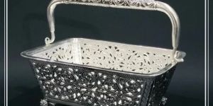 Silver Plated Basket