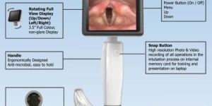 AVL-2P Video laryngoscope Set