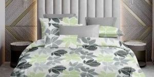 Sea Green Satin Weave Cotton Bedsheet