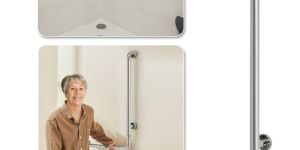 Stainless Steel Bathroom Handicap Grab Bar