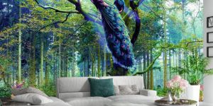 Living Room Customized Wallpaper