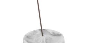 Round Marble Incense Holder