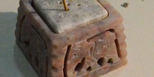 Soapstone Incense Holder
