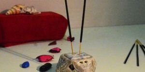 Soapstone Incense Holder
