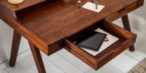 Two Drawer Wooden Study Table