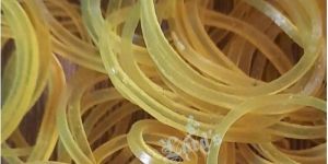 Yellow Nylon Rubber Band