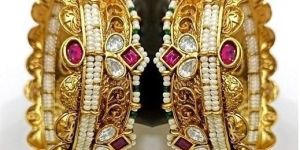 Gold Plated Bangles