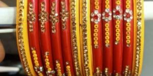 Metal Channel Polish Bangles