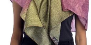 Pink Guava Long Silk Scarf