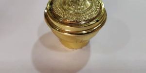 Golden Perfume Bottle Cap