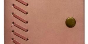 Vintage Leather Journal with Snap Button