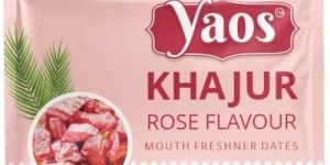 Yaos Khajur Rose Flavour Mouth Freshner Pouch
