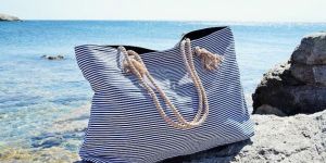 Canvas Beach Bag