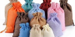 Jute Drawstring Pouches