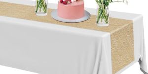 Natural Burlap Table Runners