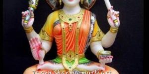 Marble Santoshi Maa Statue