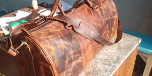 Leather Duffle Bag