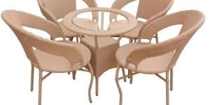 Wicker Table Chair Set