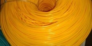Yellow Plastic Weaving Wire