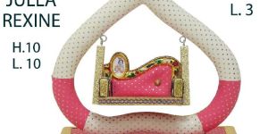 Decorative Wooden Ladoo Gopal Jhula