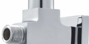 Way Angular Stop Cock with Wall Flange