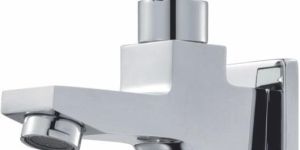 Way Bib Cock Single Handle with Wall Flange