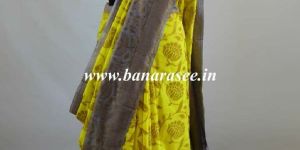 Semi Dupian Banarasi Saree