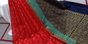 Semi Dupion Silk Saree