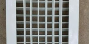 Aluminum Double Louver Grill Powder Coated