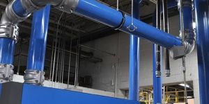 Compressed Air Composite Pipeline Installation