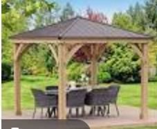Wooden Garden Gazebo