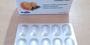 Vitamin 500mg Zinc 5mg D3 400 IU Chewable Tablets