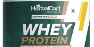HerbalCart Whey Protein Concentrate, Mango Flavour, 2kg