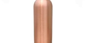 Copper Jointless Plain Water Bottle
