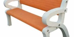 RCC Garden Bench with Armrest