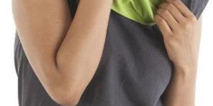 Two Color Loose Cowl Neck Top