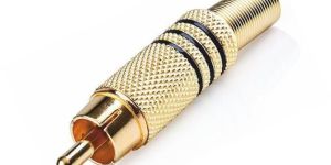 RCA Straight Male Connector
