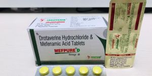 Drotaverine HCL 80mg + Mefenamic Acid 250mg Tablet