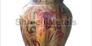5 Litre Printed Copper Cremation Urn