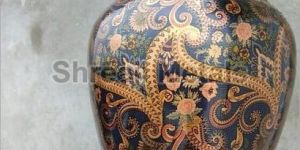 Joint Less Printed Copper Urn