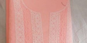 Cotton Chikankari Dress Material