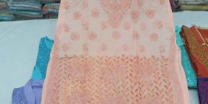 Cotton Chikankari Long Kurti