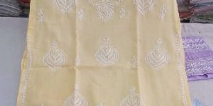 Linen Chikankari Kurti