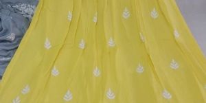 Modal Chikankari Long Gown