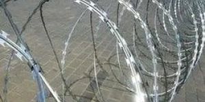 Galvanised Steel Concertina Coil