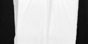 Roto white 8*10 grocery bag