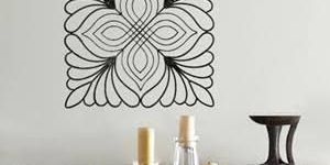 Square Wall Metal Art