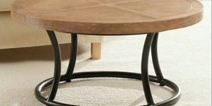 Wooden Round Coffee Table